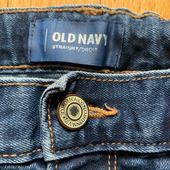 old navy straight legged jeans. size 14 youth - Picture 3 of 4